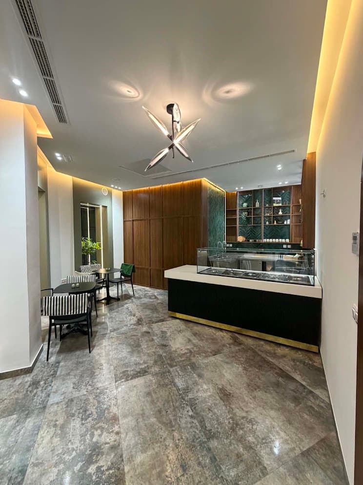 Espace café et détente de Naouar Prestige Gym